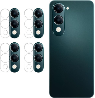 ISAAK Back Camera Lens Glass Protector for Vivo Y19e(Pack of: 4)