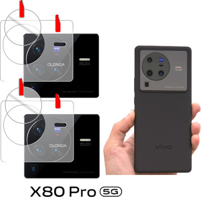Olonga Back Camera Lens Glass Protector for vivo x80 pro 5g(Pack of: 2)