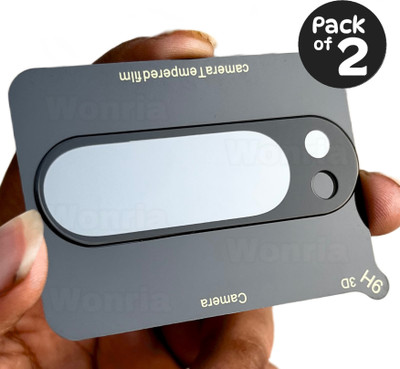 WonRia Back Camera Lens Glass Protector for Pixel 9 Pro 5G Camera Lens(Pack of: 2)