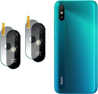 DAFFIN Back Camera Lens Glass Protector for Redmi 9A(Pack of: 2)