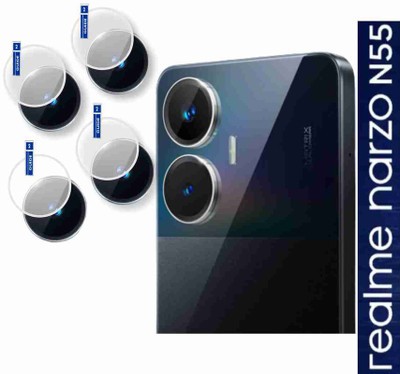 S9HUB Back Camera Lens Glass Protector for REALME NARZO N55(Pack of: 2)