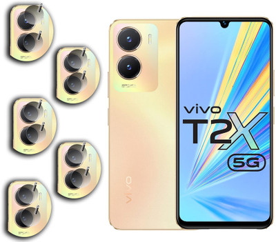 EZGER Back Camera Lens Glass Protector for vivo T2x 5G(Pack of: 5)