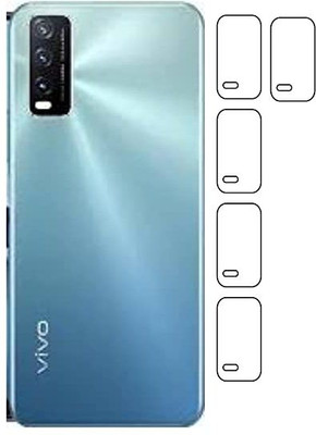 LIGHTWINGS Back Camera Lens Glass Protector for Camera lens protector for vivo y20s pack of 5(Pack of: 1)