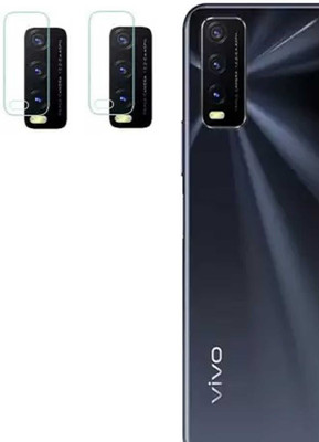 LIGHTWINGS Back Camera Lens Glass Protector for Vivo Y20t(Pack of: 2)