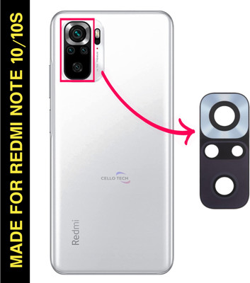 CELLO TECH Back Camera Lens Glass Protector for MI REDMI NOTE 10, MI REDMI NOTE 10S(Pack of: 1)