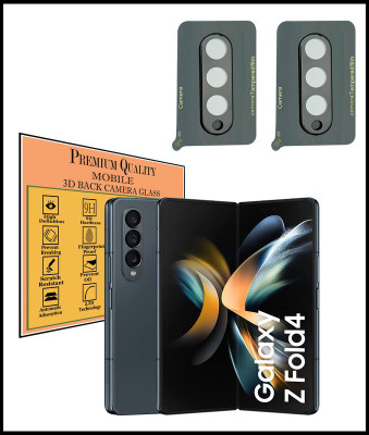 HIRDESH Back Camera Lens Glass Protector for Samsung Galaxy Z Fold 4(Pack of: 2)