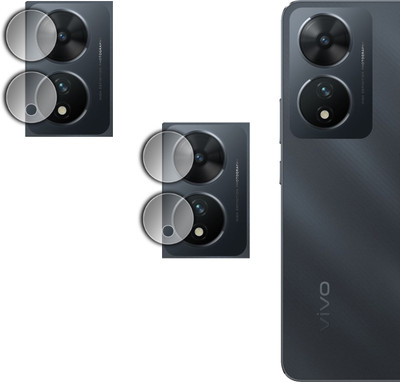 EJZATI Back Camera Lens Glass Protector for Vivo T2 5G(Pack of: 2)