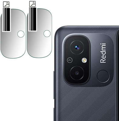 DOUMOF Back Camera Lens Glass Protector for .Redmi 12C(Pack of: 2)