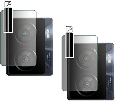 YCHROZE Back Camera Lens Glass Protector for IQOO Z7x 5G(Pack of: 2)