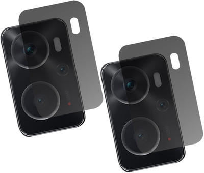 HIDEOUS Back Camera Lens Glass Protector for OPPO K10 ,A76 FOR CAMERA LENS(Pack of: 2)