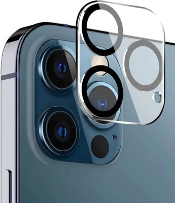 ELEF Back Camera Lens Glass Protector for iPhone 12 Pro Max Ultra Thin Camera Lens Protector Full Coverage Tempered Glass(Pack of: 1)