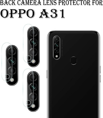 EJZATI Back Camera Lens Glass Protector for OPPO A31(Pack of: 3)