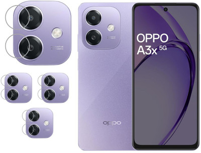 ISAAK Back Camera Lens Glass Protector for OPPO A3x(Pack of: 4)