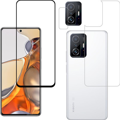 Vatsin Front & Back Camera Lens Glass Protector for Redmi Note 11 SE, Front and Back Tempered Glass Combo for Redmi Note 11 SE(Pack of: 3)