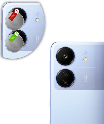 HIDEOUS Back Camera Lens Glass Protector for POCO C65(Pack of: 1)