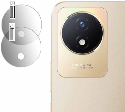 YCHROZE Back Camera Lens Glass Protector for Vivo Y02t(Pack of: 2)