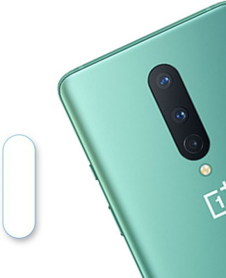 SHAKU Back Camera Lens Glass Protector for OnePlus 8(Pack of: 2)