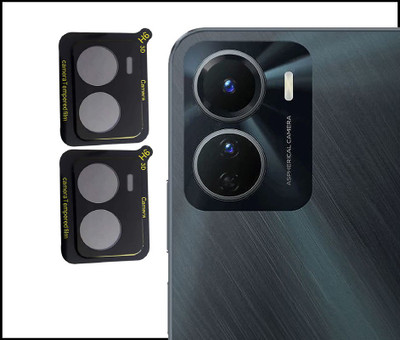 HIRDESH Back Camera Lens Glass Protector for Vivo Y16(Pack of: 2)