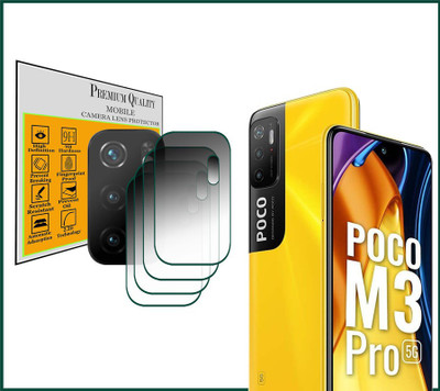 Ychroze Back Camera Lens Glass Protector for POCO M3 Pro 5G(Pack of: 4)