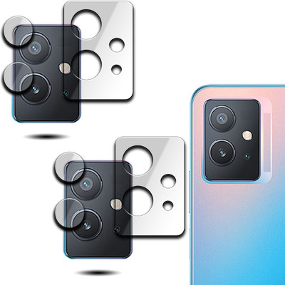 Hi-Cam Back Camera Lens Glass Protector for IQOO Z6 5G(Pack of: 2)