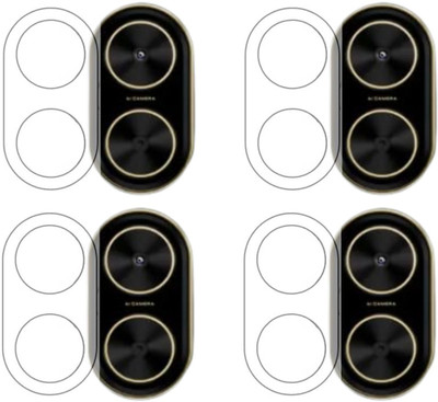 ISAAK Back Camera Lens Glass Protector for Poco C71(Pack of: 4)