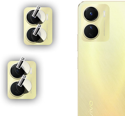 EZGER Back Camera Lens Glass Protector for Vivo Y16(Pack of: 2)