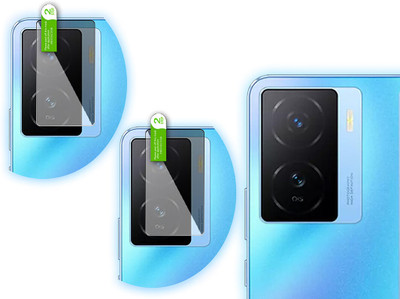 DAFFIN Back Camera Lens Glass Protector for iQOO Z7s 5G(Pack of: 2)