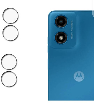 DOWRVIN Back Camera Lens Glass Protector for MOTO G04 CAMERA LENS ( PACK OF 2)(Pack of: 2)