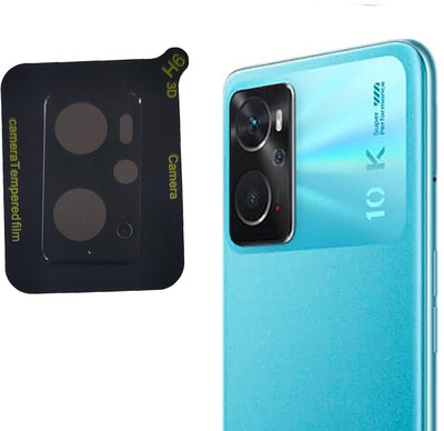 VOSKI Back Camera Lens Glass Protector for Oppo K10 4G Edge To Edge 5D Camera Lens Protector(Pack of: 1)