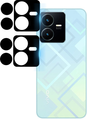 KANCHA Back Camera Lens Glass Protector for VIVO Y22(Pack of: 2)