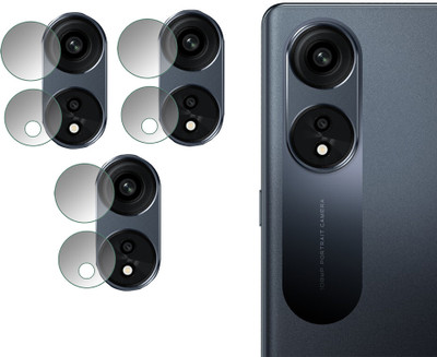 Screenprotector Back Camera Lens Glass Protector for BACK CAMERA Oppo A1 Pro(Pack of: 3)