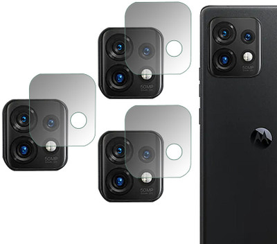 DOUMOF Back Camera Lens Glass Protector for CAMERA Motorola Moto X62(Pack of: 3)