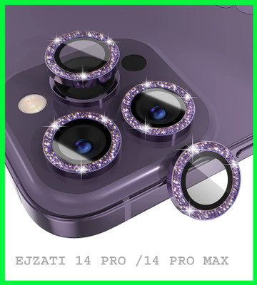 EJZATI Back Camera Lens Ring Guard Protector for APPLE IPHONE 14 PRO /14 pro MAX ( PURPLE DIAMOND)(Pack of: 1)