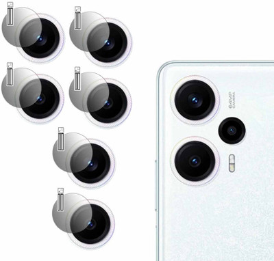 YCHROZE Back Camera Lens Glass Protector for POCO F5 5G(Pack of: 3)