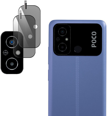 Ezger Back Camera Lens Glass Protector for POCO C55(Pack of: 2)