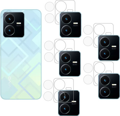 Ten To 11 Back Camera Lens Glass Protector for ViVO Y22(Pack of: 5)