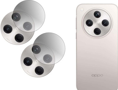 TWUAOP Back Camera Lens Glass Protector for OPPO FIND X8 5G MOBILE CAMERA GLASS(Pack of: 2)