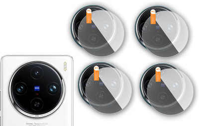 HIDEOUS Back Camera Lens Glass Protector for vivo X100 Pro(Pack of: 4)
