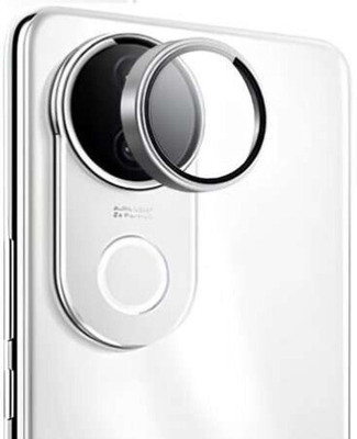 VGear Back Camera Lens Glass Protector for Vivo V50 5G ,Silver Camera Ring For V50 [ Easy Installation, Case-Friendly](Pack of: 1)