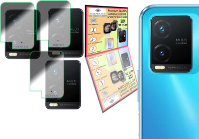 HIDEOUS Back Camera Lens Glass Protector for Vivo T1x.(Pack of: 3)
