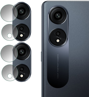 DOUMOF Back Camera Lens Glass Protector for Oppo A1 Pro CAMERA LENS(Pack of: 2)