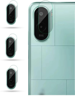 AHWAVEEDA Back Camera Lens Glass Protector for POCO M7 PLUS 5G CAMERA LENS(PACK OF 3)(Pack of: 3)
