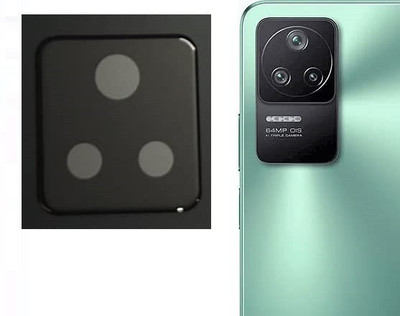 ALKSTORE Back Camera Lens Glass Protector for Poco F4 5G(Pack of: 1)