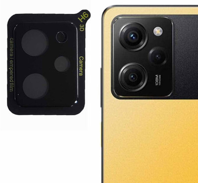 SCREENPROTECTOR Back Camera Lens Glass Protector for Poco X5 Pro 5G CAMERA(Pack of: 1)