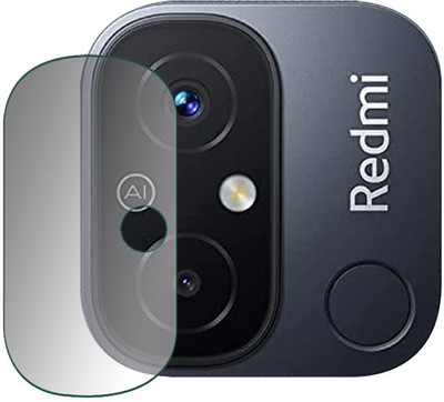 DOUMOF Back Camera Lens Glass Protector for Redmi 12C.(Pack of: 1)