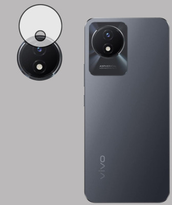 EJZATI Back Camera Lens Glass Protector for vivo Y02t / vivo Y02, BACK CAMERA LENS PROTECTOR(Pack of: 1)