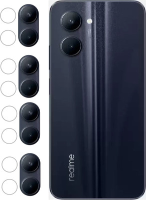 ISAAK Back Camera Lens Glass Protector for Realme C33(Pack of: 4)