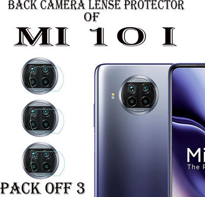 ejzatex Back Camera Lens Glass Protector for Mi 10i(Pack of: 3)