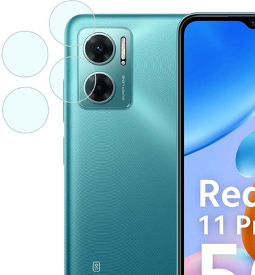 MOKPLZ Back Camera Lens Glass Protector for Redmi 11 Prime 5G(Pack of: 2)