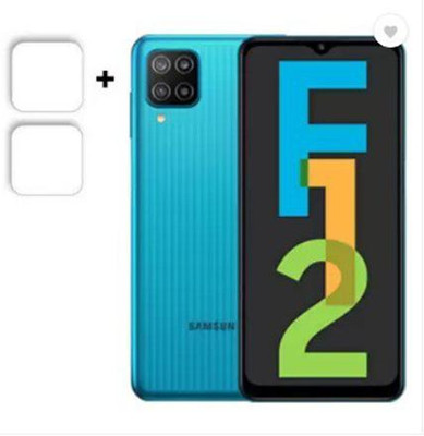 LIGHTWINGS Back Camera Lens Glass Protector for Camera Lens Protector for Samsung Galaxy F12 (Pack of 2)(Pack of: 2)